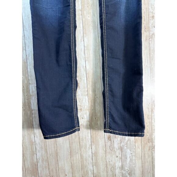 Silver Suki High Super Skinny Jeans Womens 34x33 Blue Dark Wash Stretch‎ Denim - Picture 9 of 12